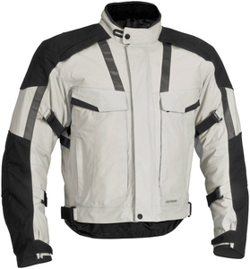 Men's Windproof <b>Motorcycle</b> <b>Jacket</b> Full Sleeve Color Blocked Gray Black Adult All Seasons Sportswear - Product Image 3