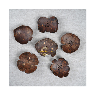 Sustainable Coconut Shell Soap Tray Eco Friendly Soap Dish for Daily Use - Product Image 6