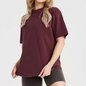 Camisetas de Manga Corta para Mujer, Cuello en V, Ajustadas, Ecológicas, de Alta Calidad, 180 Gramos, al por Mayor - Product Image 4