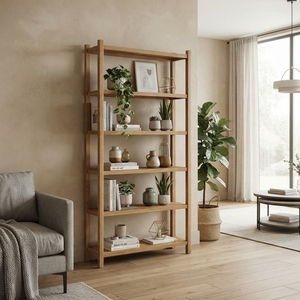 Teak Wood Storage <b>Drawers</b> Natural Solid Wooden Bookcase Luxury Display Shelf Modern Living Room Sideboard Home Furniture Box - Product Image 3