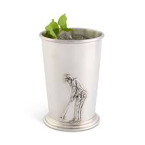 Copa Clásica de Peltre para Mint Julep con Grabado, para Cócteles del Kentucky Derby y Decoración del Hogar, Estilo Elegante, al Mejor Precio - Product Image 1