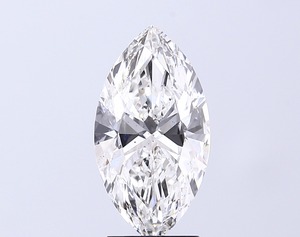Diamant de laboratoire certifié IGI, 3 carats, taille marquise, couleur E, grade SI1, excellente qualité de polissage, coupe professionnelle, diamant de laboratoire de luxe - Product Image 1