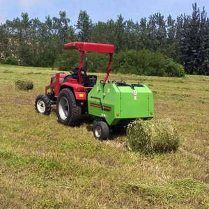 Presse à balles de paille ronde de qualité supérieure, presse à balles de foin bidirectionnelle, équipement de compression de fourrage agricole pour usage agricole, Belgique - Product Image 1