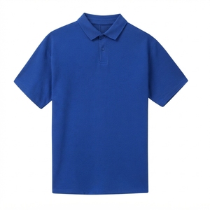 Chemise Urbaine Unisexe en Tricot à Manches Courtes, Col Classique, Style Minimaliste, Décontractée, Streetwear, Anti-Plis, Séchage Rapide, Respirante - Product Image 1