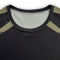 Maillot de surf unisexe anti-UV, vêtement de compression avec protection solaire, écologique, 100 % polyester, séchage rapide, imprimé.
