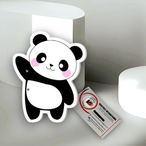 Palette d'extensions de cils magnétiques personnalisées en forme de panda, nouveau design cœur, carré, fleur, cercle, diamant, papillon, en acrylique - Product Image 5