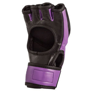 Guantes de MMA Profesionales con Diseño Personalizado, Guantes de Boxeo Juveniles de Medio Dedo, Logotipo Personalizado, Hechos de Cuero, Ligeros y Cómodos - Product Image 5