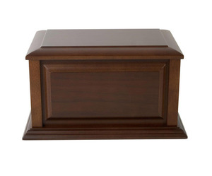 โกศไม้ทำมือสไตล์อเมริกันสำหรับเผาศพ โกศศพสำหรับผู้ใหญ่ชายหญิงแบบทันสมัย ขายส่ง - Product Image 1