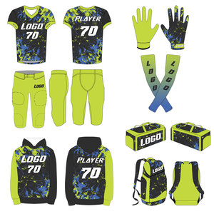 Premium Custom American Football Uniform Set Jersey Pants <b>Socks</b> Sublimation Sports Team Kit - Product Image 3
