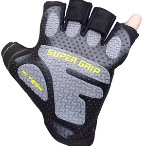 Wholesale Neoprene <b>Fitness</b> <b>Gloves</b> with Silicone Grip for Ladies & Gents Sizes for Weight Lifting for Gym Use - Product Image 1
