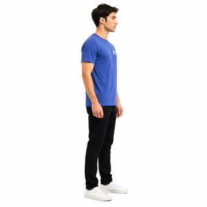 Camisetas Personalizadas de Cuello Redondo de Algodón para Hombre, Pedido al por Mayor, Camisetas Unisex de Manga Corta Lisas para Impresión Serigráfica, Bordado, Ropa Urbana, EE. UU. - Product Image 3