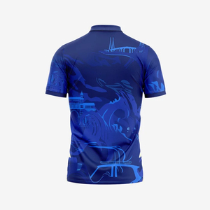 Camiseta de Entrenamiento de Cricket de Alta Calidad, 100% Poliéster, Transpirable, de Secado Rápido, Ropa Deportiva de Equipo, Camiseta de Cricket con Estampado Personalizado - Product Image 5