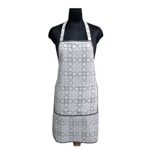 Offre Spéciale cuisine nettoyage pur coton matériel impression personnalisée cuisine tablier de cuisine ensemble - Product Image 1