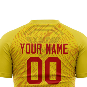 เสื้อยืดกีฬาพิมพ์ลายแบบซับลิเมชั่นสั่งทำได้ โรงงานขายส่ง ชุดทีมกีฬา เสื้อผ้ากีฬาแห้งเร็ว เสื้อวิ่ง - Product Image 4