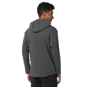 Sweat à capuche pour homme en coton épais de qualité supérieure, personnalisable, en molleton de luxe, motif uni, écologique, vente en gros - Product Image 2