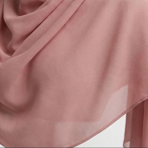 Hiyab de Chifón de Color Sólido para Mujer, Transpirable, para Uso Diario, Pañuelo Étnico de Oriente Medio - Product Image 5