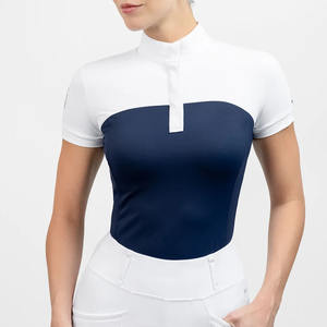 Ropa ecuestre de alta calidad para mujer, camisetas de manga larga para montar a caballo, camisetas ecuestres de buena calidad para dama. - Product Image 1
