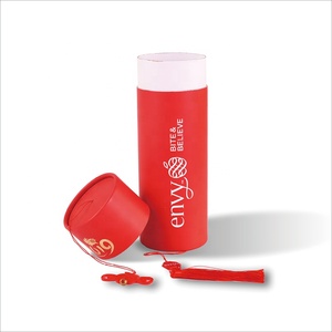กล่องทรงกระบอกสีแดง แข็งแรง ทนทาน ดีไซน์โดดเด่น - Product Image 2