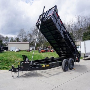 Remolque Volquete de Carga Pesada 7X14 con Elevación Hidráulica Avanzada y Motor de Engranajes Reforzado Diseñado para Transporte Industrial - Product Image 2
