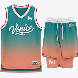 Uniforme de Baloncesto Sublimado con Diseño Personalizado, Conjunto de Camiseta y Pantalones Cortos, Ropa Deportiva Transpirable para Hombre y Mujer - Product Image 1