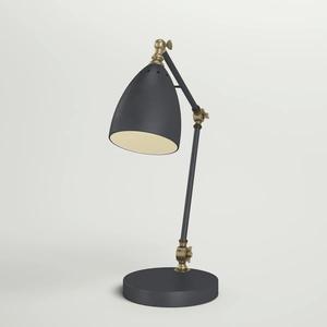 Lámpara de Mesa Moderna de Lujo en Latón con Pantalla de Tela, Elegante Iluminación Decorativa para Dormitorio y Sala de Estar - Product Image 5