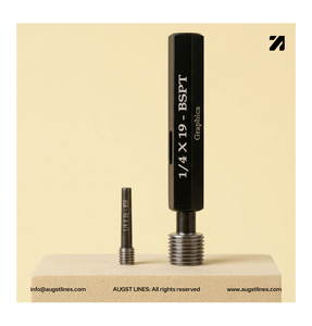 Calibrador de Roscas BSP Serie G, Hecho en India, Personalizado 55 ° Calibrador de Roscas BSP, Calibrador de Tubos Cónicos BSPT, Calibrador de Tubos Paralelos BSPP, Roscas Internas - Product Image 1