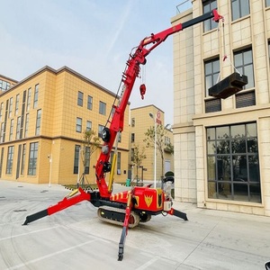 Grue hydraulique professionnelle de type araignée avec des pattes de soutien robustes et une maniabilité flexible pour la construction, à vendre - Product Image 1