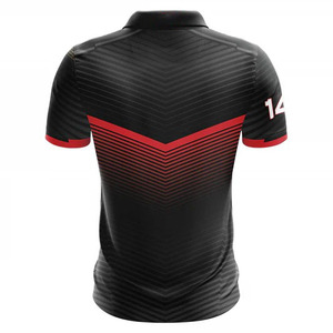 Camiseta Polo Personalizada para Hombre, Manga Corta, Secado Rápido, Diseño Deportivo, Impresión Digital, Logotipo en la Manga Izquierda - Product Image 2
