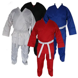 Uniformes de Karate OEM, Diseño Personalizado, Ropa de Artes Marciales de Venta Caliente, Conjuntos de Trajes Unisex para Niños, Uniformes de Karate Económicos para Niños - Product Image 2