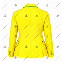 Blazer sur mesure pour femme, brodé, à simple boutonnage, style formel, pour la sororité grecque Chi Eta Phi – Vente en gros