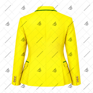 Ropa al por mayor de la hermandad griega Chi Eta Phi, blazer personalizado para mujer con ribete, chaqueta formal de negocios bordada - Product Image 3