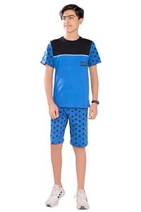 Conjunto de 2 Piezas para Niños, Pantalones Capri y Camiseta a Cuadros de Diseñador, Venta al Por Mayor Directa de India - Product Image 6