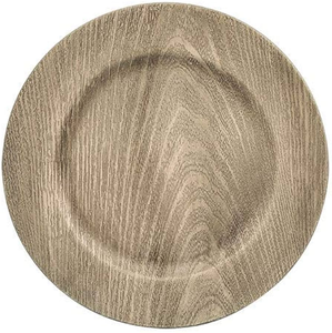 Minimalist Design Durable Wood Charger <b>Plate</b> Dish Solid Wood Charger <b>Plate</b> Traditional Chinese Design Handmade Charger <b>Plates</b> - Product Image 3