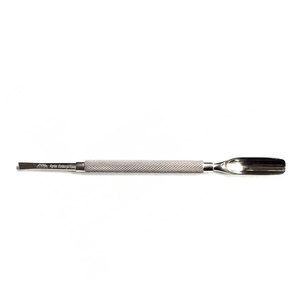 Spatule à cuticules professionnelle en acier inoxydable pour manucure, outil double creux pour nettoyage, repousse et façonnage des ongles - Product Image 6