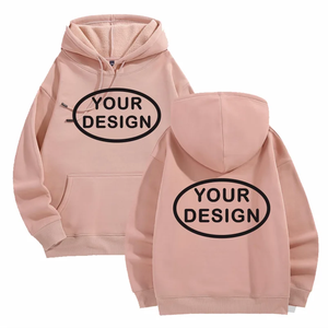 เสื้อฮู้ดดี้พิมพ์ลายตามสั่งสำหรับผู้ชายและผู้หญิง ใส่สบาย ทรงหลวม เป็นมิตรกับสิ่งแวดล้อม ระบายอากาศได้ดี แขนยาว ปักโลโก้ - Product Image 2