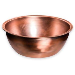 Stylish Copper Pedicure Bowl Artisan Foot Bath <b>Basin</b> Professional Beauty Equipment Elegant Handmade Collection - Product Image 6