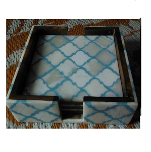 100% High Quality Bone Inlay Tea and Coffee <b>coaster</b> and Customized Size and square Shape and <b>coaster</b> Stand - Product Image 2