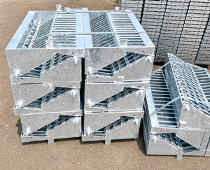 Grille de protection en acier pour bac de récupération |   Fabricant de grilles de drainage industrielles - Product Image 1