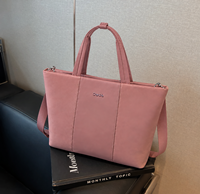 Sac à main en nylon poli, sac pour ordinateur portable, sac fourre-tout multi-poches pour les voyages d'affaires et l'utilisation quotidienne au bureau