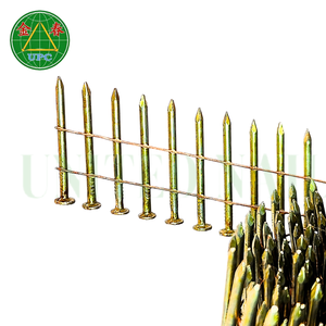 Clavos en rollo de 15 grados con alambre, vástago liso, a cuadros, tamaños personalizados para fabricación de palets, material de acero, directamente de Vietnam - Product Image 3