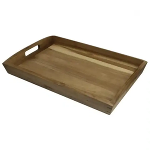 Plateau de service coulissant en bois Art Déco, fait main, élégant, qualité supérieure, pour cuisine et salle à manger, idéal pour le Ramadan, approvisionnement Inde - Product Image 1