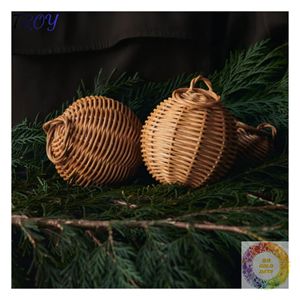 Decoración con Bolas de Ratán Natural para Festivales de Otoño, Eventos de Halloween, Reuniones de Acción de Gracias y Decoración para Fiestas de Cosecha - Product Image 2