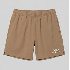Ropa Deportiva para Hombre, Camiseta Deportiva de Compresión con Cierre de Cremallera, Manga Corta, Color Verde Oliva, Secado Rápido, Sin Cuello, Informal, para Verano, con Logotipo Frontal - Product Image 6