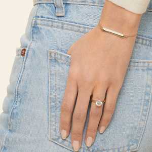 Brazalete de Diamantes con Engaste Completo de Dientes Compartidos - Product Image 3