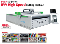 Machine de découpe CNC, découpeuse numérique, machine de découpe à couteau oscillant pour la découpe automatique de tissus à double paroi