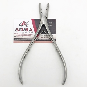 3 Hole Hair Plier Stainless Steel <b>Micro</b> Ring Hair <b>Extension</b> Pliers Sustainable Multi-Functional Hair Removal Tools with Logo - Product Image 5
