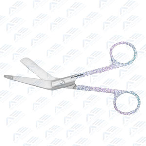 Tijeras para Vendajes de Primeros Auxilios con Puntas de Seguridad Afiladas y Manuales de Acero Inoxidable para Uso Quirúrgico - Product Image 5
