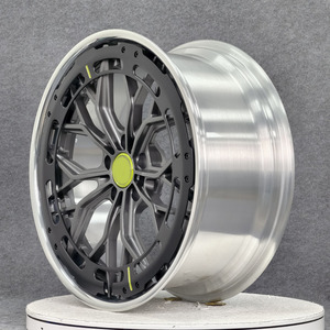 Jantes en aluminium 2 pièces 5x112 5x114.3 5x120 <span class=keywords><strong>17</strong></span> 18 19 20 21 22 pouces pour <span class=keywords><strong>A3</strong></span> S3 RS3 MK7 MK8 GTI R Macan G80 G82 W247 - Product Image 3
