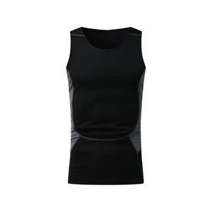 Débardeur décontracté en maille respirante pour homme, coupe ample, sans manches, pour la gym, le fitness, l'entraînement au basketball - Polyester/Coton, séchage rapide - Product Image 3