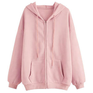 Sudaderas con capucha para hombre de último diseño, con cremallera, transpirables, de corte holgado, moda urbana sostenible, sudaderas con capucha de marca privada para hombre - Product Image 3